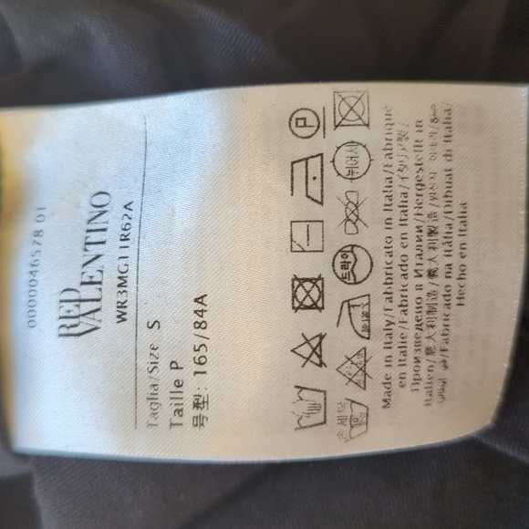 Red VALENTINO puff sleeve shirt - Picture 7 of 8